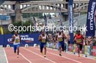 Mens 100 metres, The Great North CityGames. Photos: David T. Hewitson/Sports for All Pics